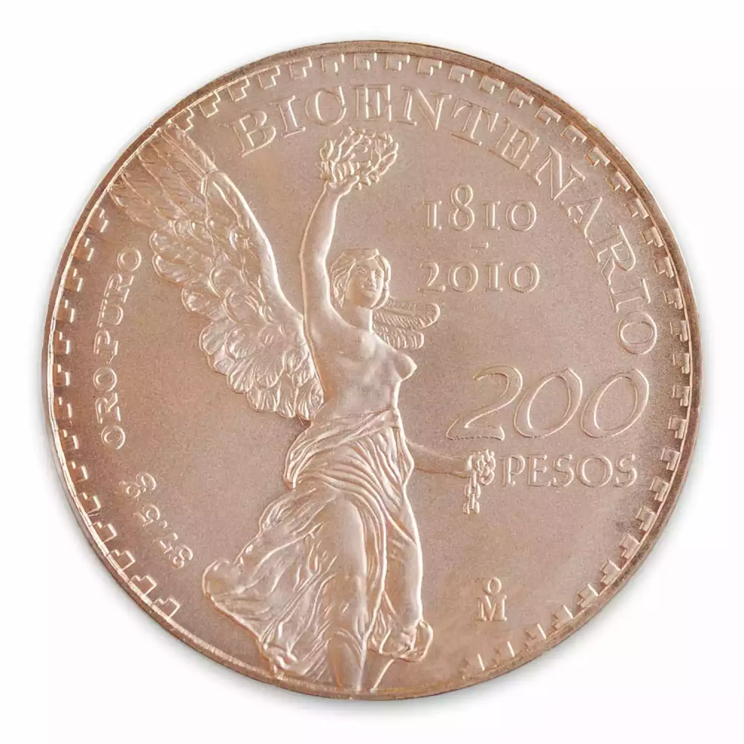 Mexican 200 Peso Gold Coin - Bicentenario (3)