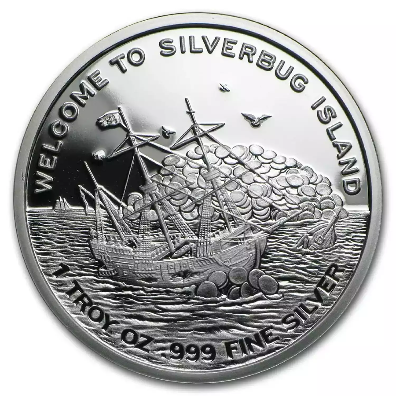 Welcome to Silverbugs Island 1 oz proof coin (2)